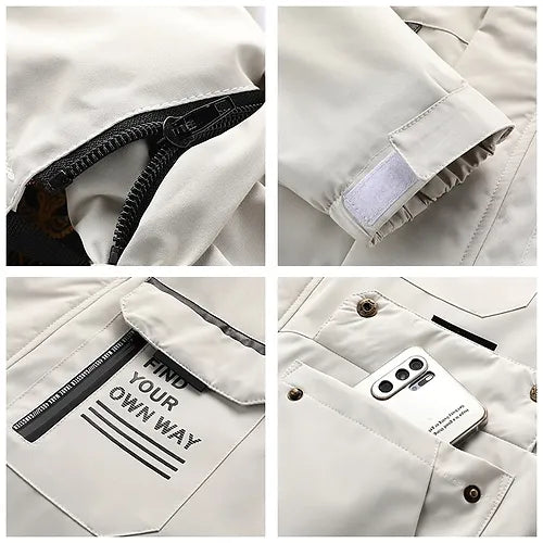 Ultralight windbreaker – Waterproof, hooded & compact