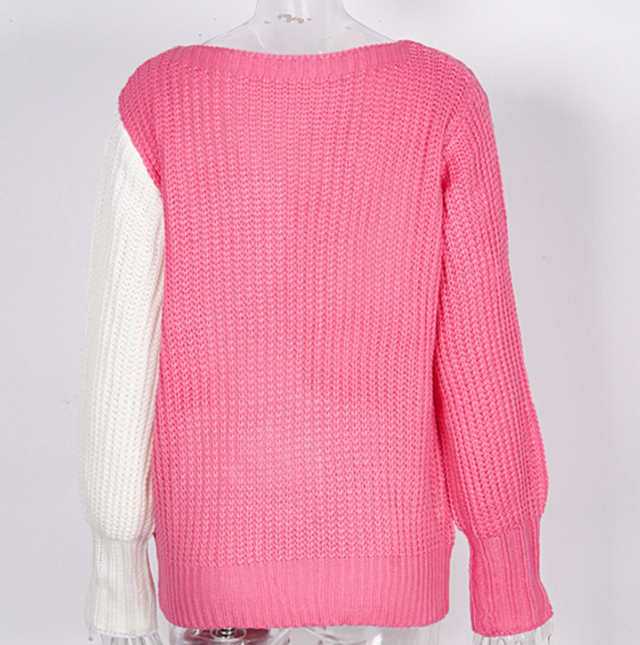 Knitted Women's Sweater – Warm & Comfortable
