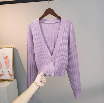 Women's Basic Knit Sweater – 10 colors, soft touch & layered look