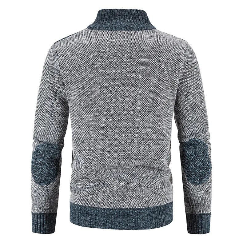 Bequeme Strickjacke – Reißverschluss & Warm