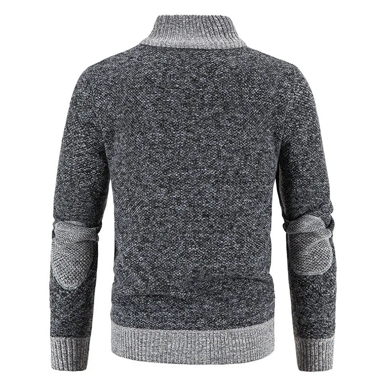Bequeme Strickjacke – Reißverschluss & Warm
