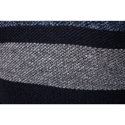 Men's Striped Cardigan – Slim Fit & Warm