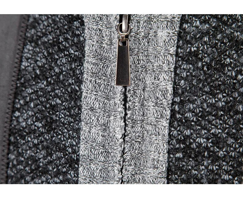 Bequeme Strickjacke – Reißverschluss & Warm