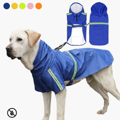 Dog Raincoat – Waterproof, Water-repellent & Breathable