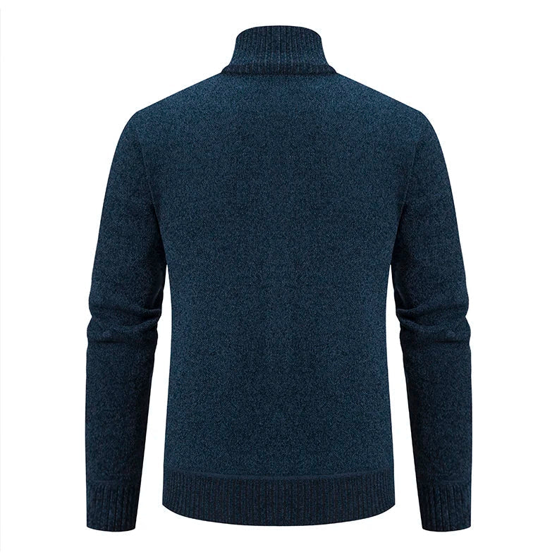Men's Soft Cardigan – Waistcoat Look & Warm