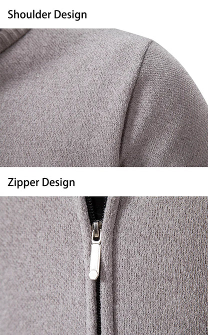 Men's Soft Cardigan – Waistcoat Look & Warm