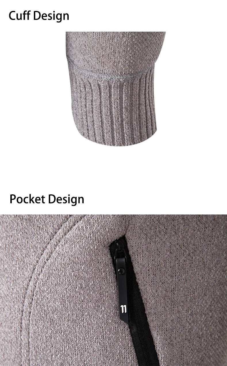 Men's Soft Cardigan – Waistcoat Look & Warm