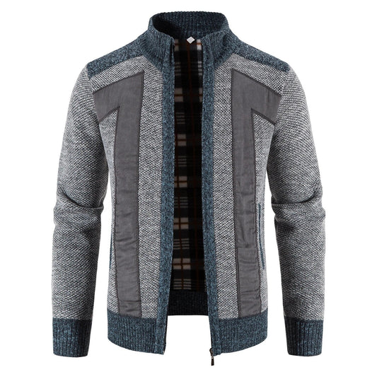 Bequeme Strickjacke – Reißverschluss & Warm