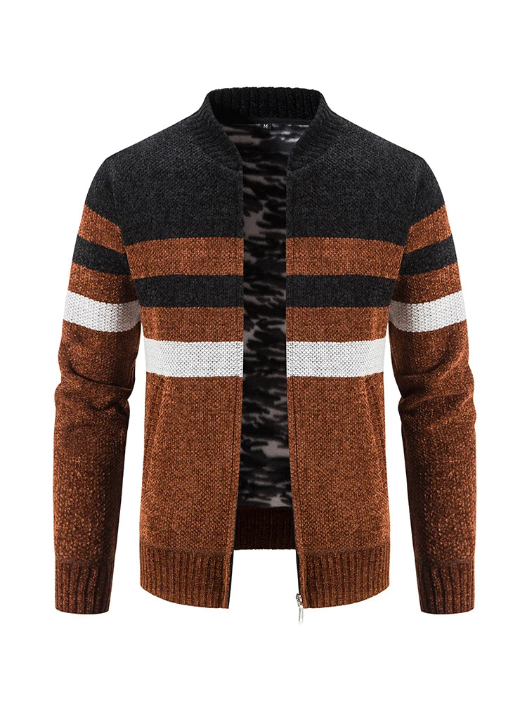 Autumn Cardigan With Zipper – Warm & Comfortable