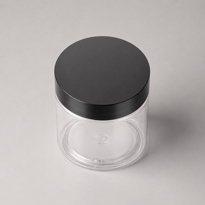 Transparentes Vorratsglas mit Deckel