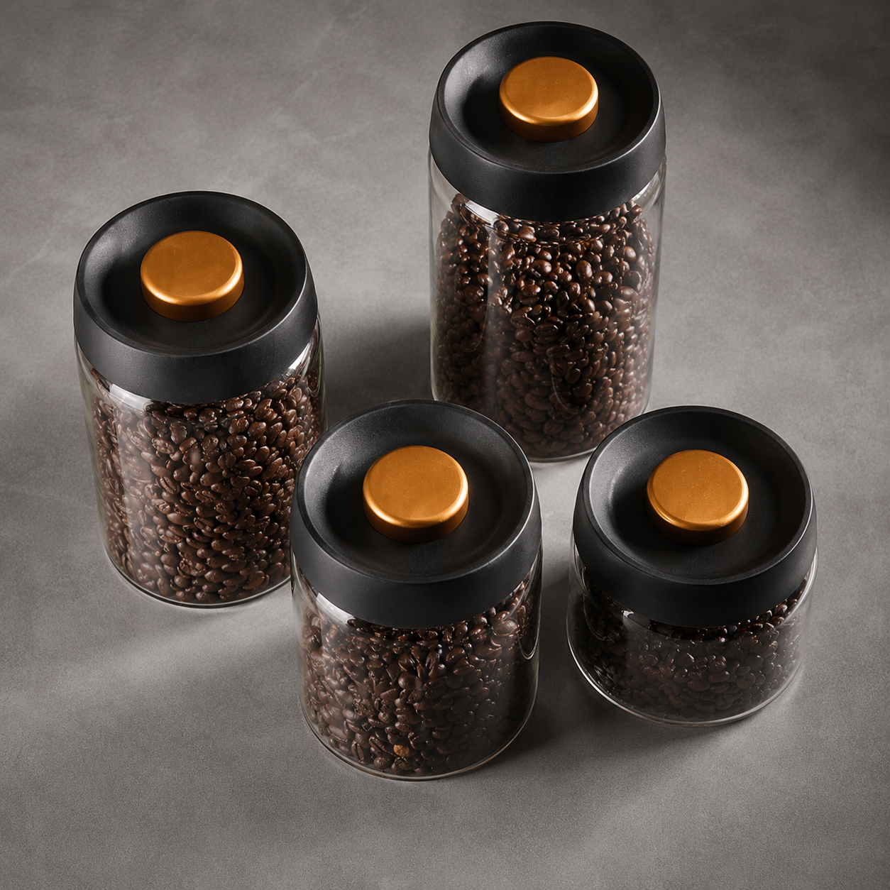 Vakuum-Vorratsdosen für Kaffee