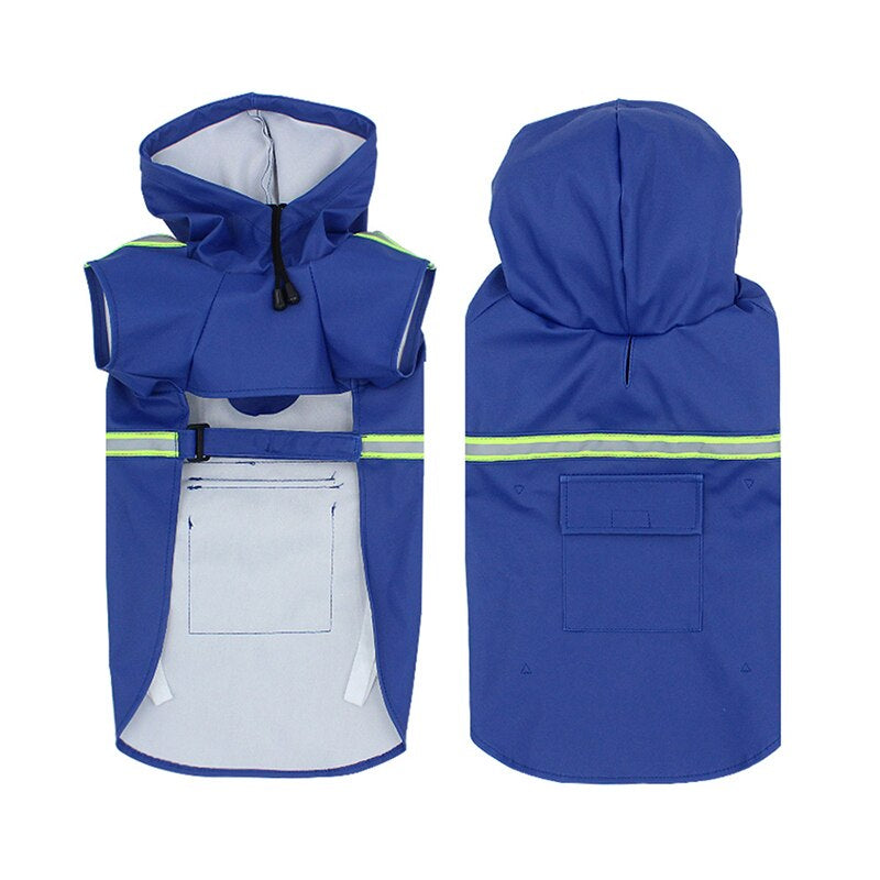 Dog Raincoat – Waterproof, Water-repellent & Breathable