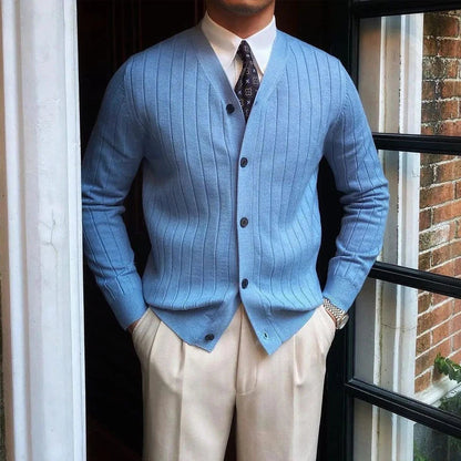 Men's Slim Fit Cardigan – Slim Cut & Warm