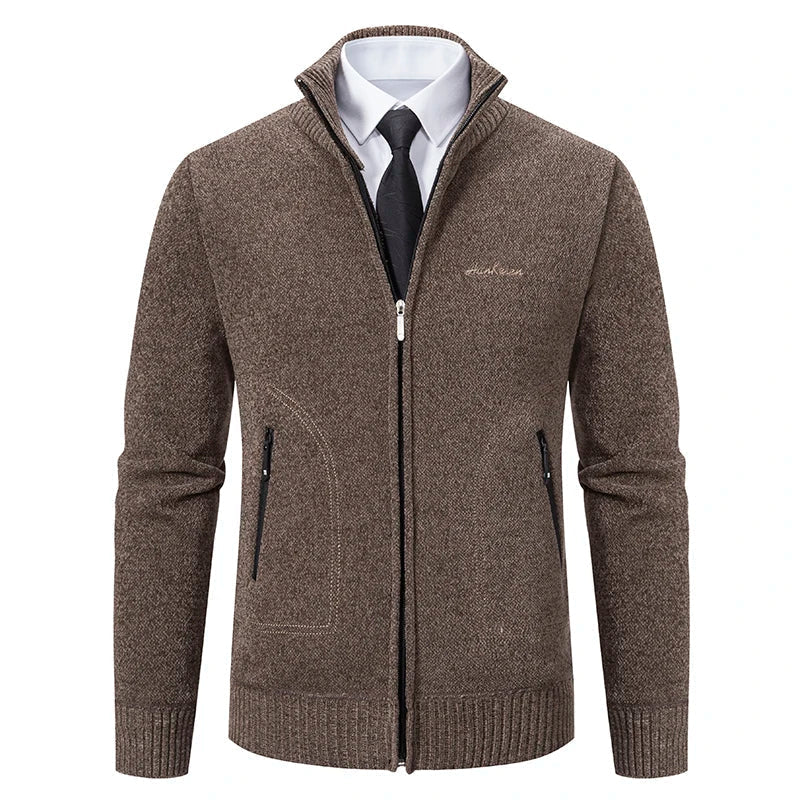 Men's Soft Cardigan – Waistcoat Look & Warm