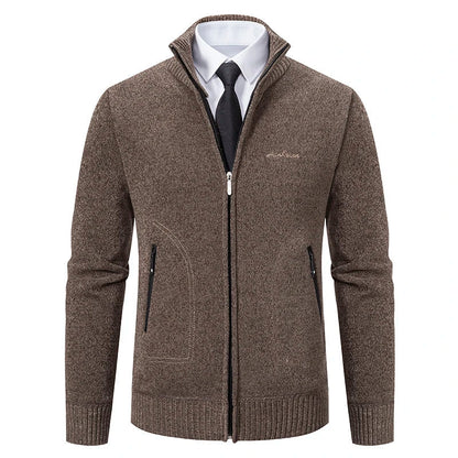 Men's Soft Cardigan – Waistcoat Look & Warm