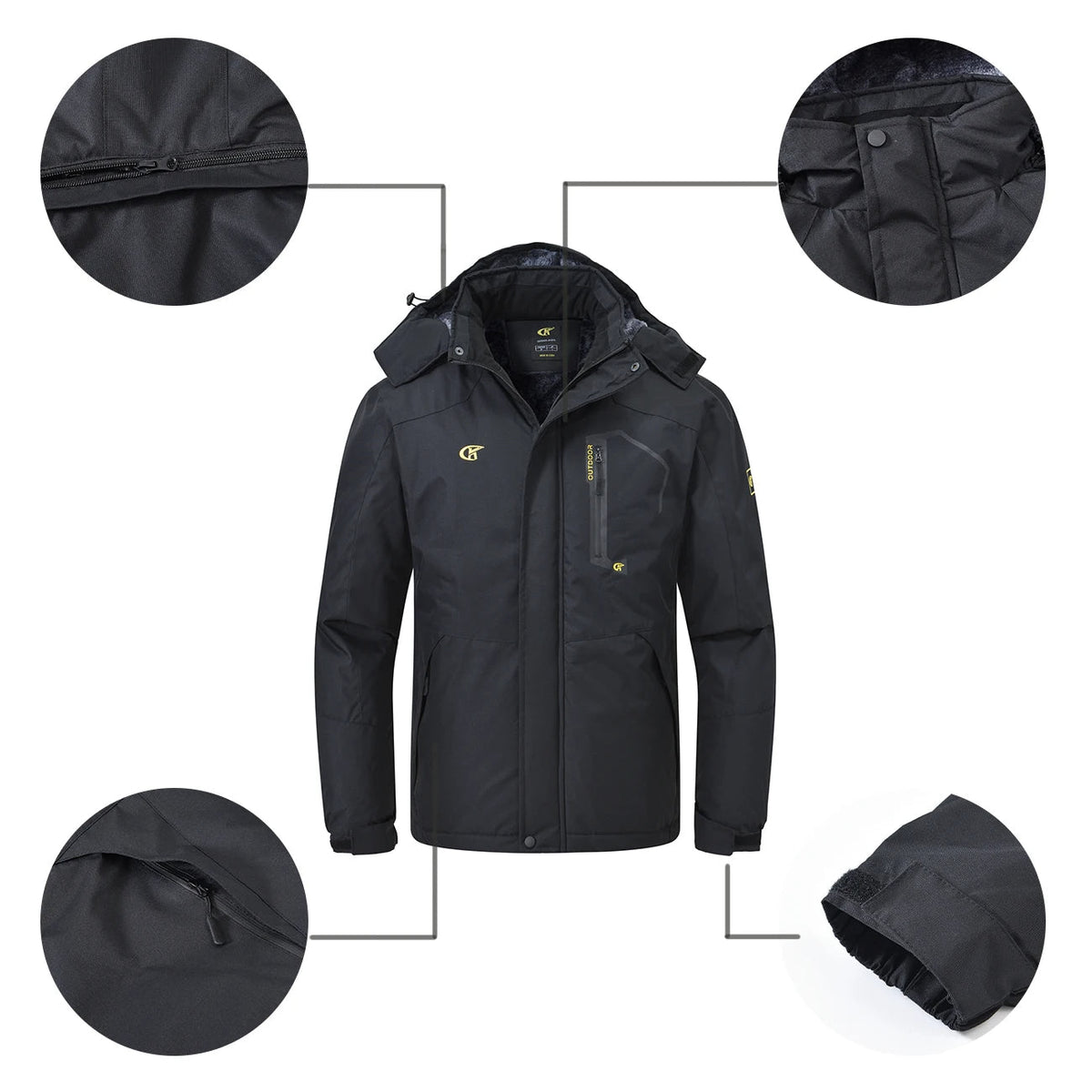 Snowboardjacke – Wasserdicht, Winddicht & Warm