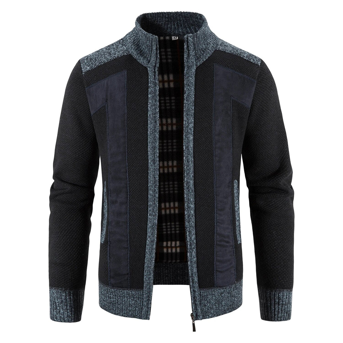 Bequeme Strickjacke – Reißverschluss & Warm