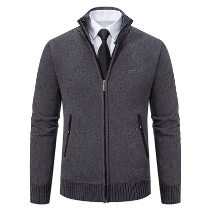 Men's Soft Cardigan – Waistcoat Look & Warm