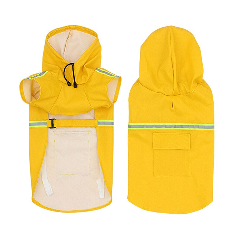 Dog Raincoat – Waterproof, Water-repellent & Breathable