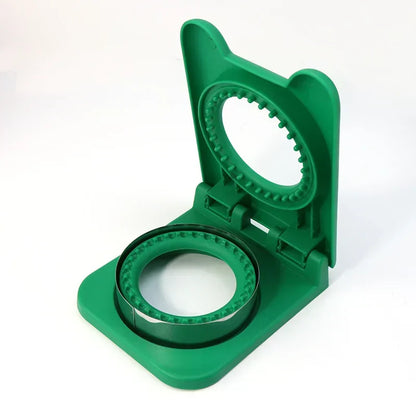 Sandwich-Maker mit Versiegelung – Runde Form, Antihaft & 4 Farben