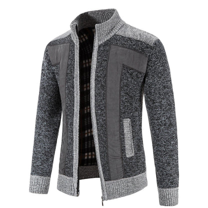 Bequeme Strickjacke – Reißverschluss & Warm