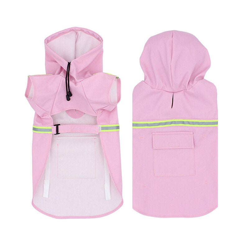 Dog Raincoat – Waterproof, Water-repellent & Breathable