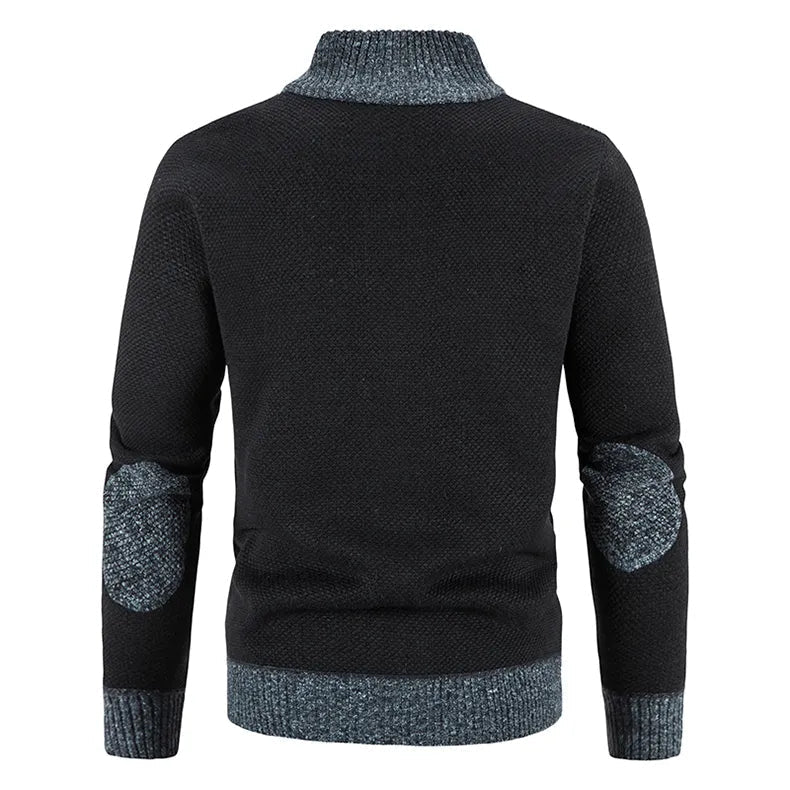 Bequeme Strickjacke – Reißverschluss & Warm