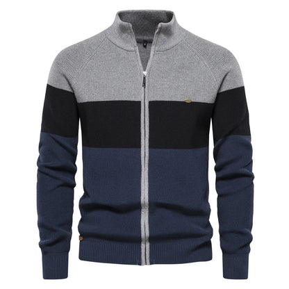 Men's Retro Cardigan – Multicolored & Warm