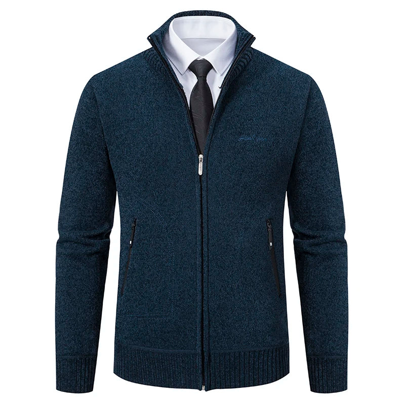 Men's Soft Cardigan – Waistcoat Look & Warm