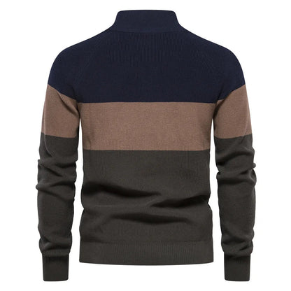 Men's Retro Cardigan – Multicolored & Warm
