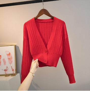 Women's Basic Knit Sweater – 10 colors, soft touch & layered look