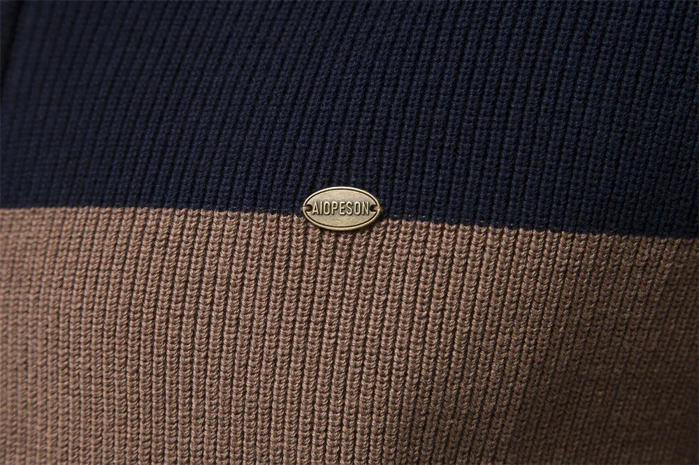 Men's Retro Cardigan – Multicolored & Warm
