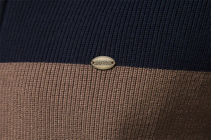 Men's Retro Cardigan – Multicolored & Warm