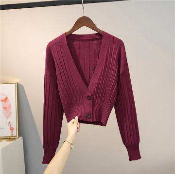 Women's Basic Knit Sweater – 10 colors, soft touch & layered look