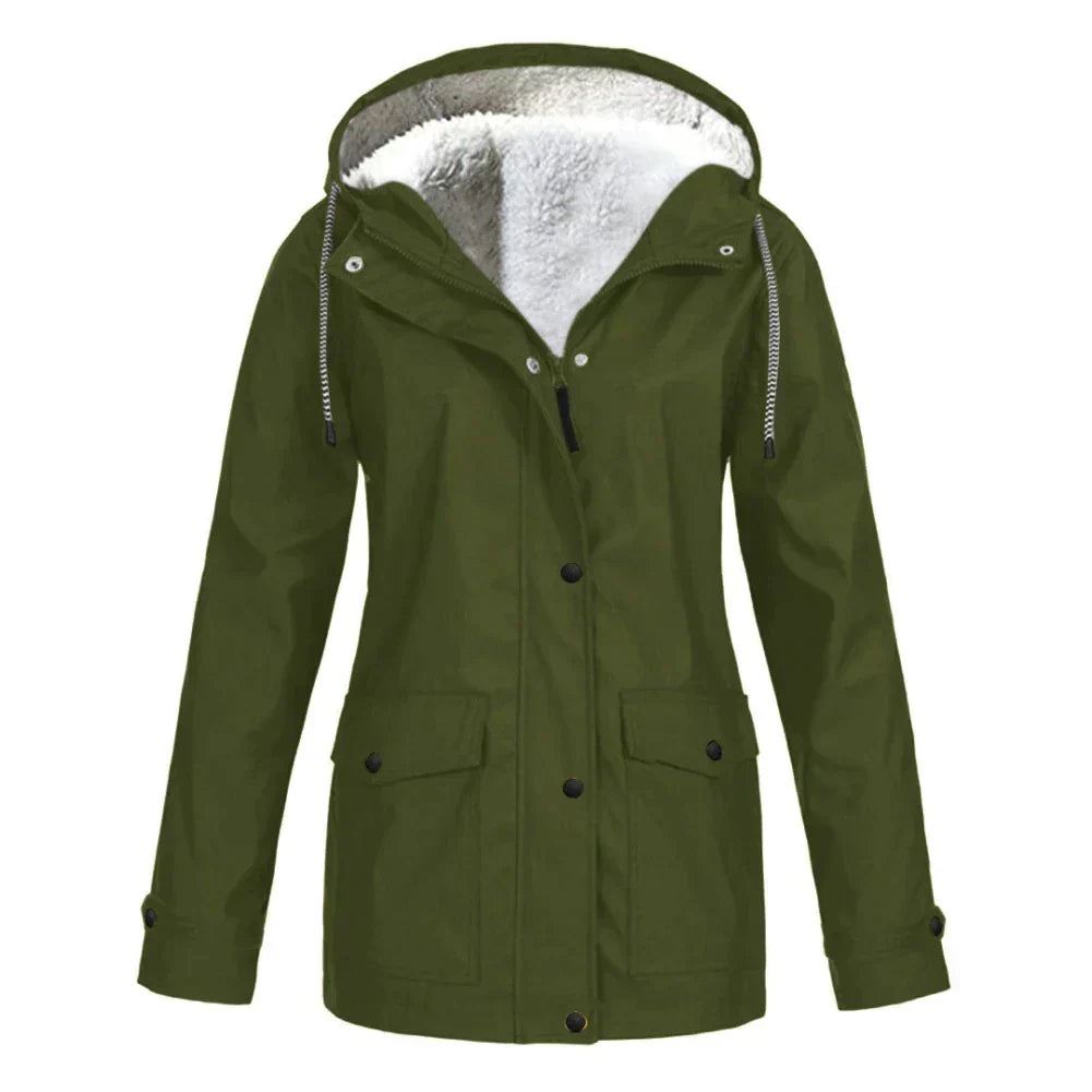 Women's Rain Jacket with Hood – Waterproof, Breathable & Lightweight