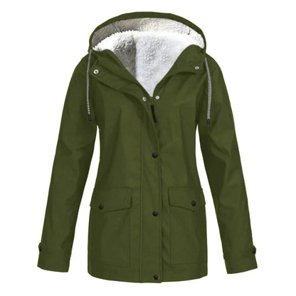 Women's Rain Jacket with Hood – Waterproof, Breathable & Lightweight