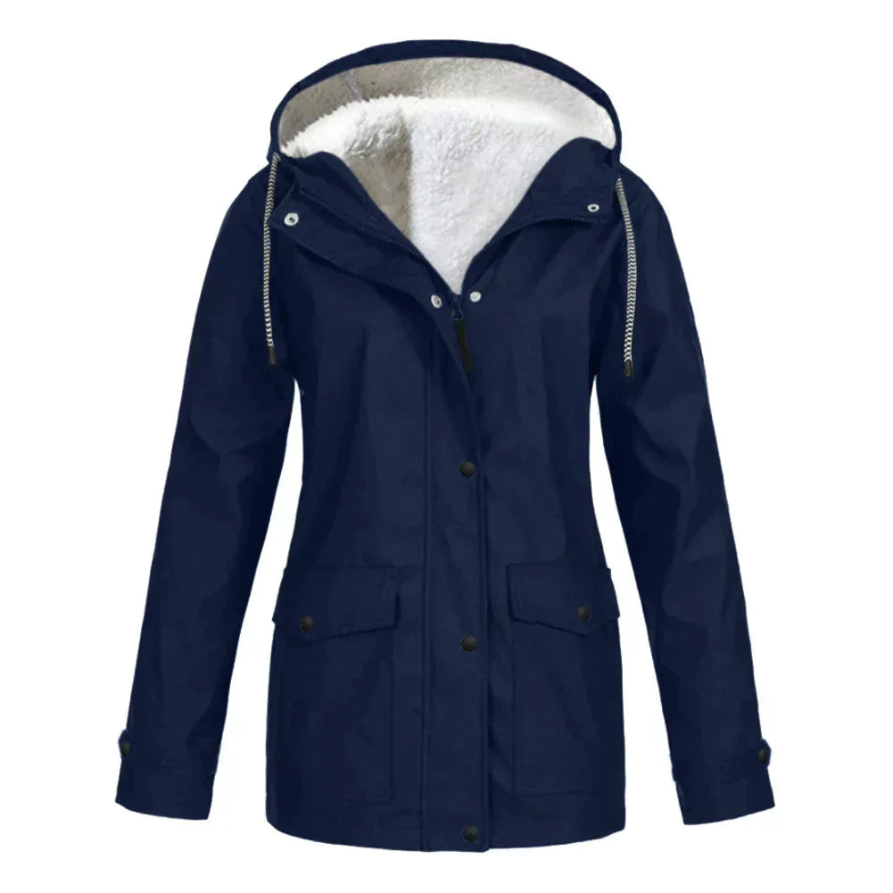 Women's Rain Jacket with Hood – Waterproof, Breathable & Lightweight