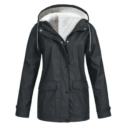 Women's Rain Jacket with Hood – Waterproof, Breathable & Lightweight