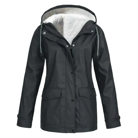 Women's Rain Jacket with Hood – Waterproof, Breathable & Lightweight
