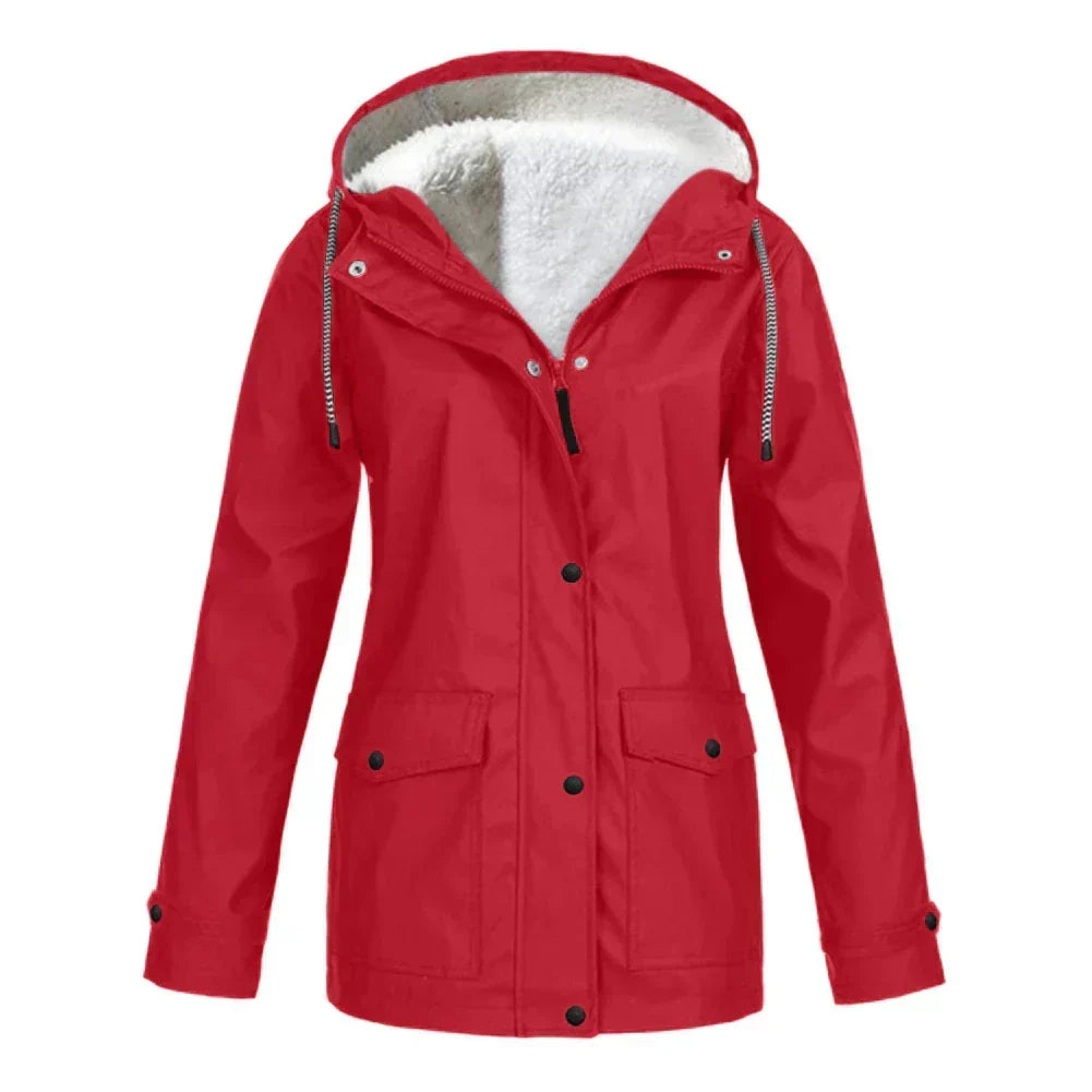 Women's Rain Jacket with Hood – Waterproof, Breathable & Lightweight