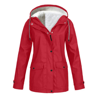 Women's Rain Jacket with Hood – Waterproof, Breathable & Lightweight