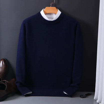 Men's Cashmere Sweater – Warm & Soft Knitted