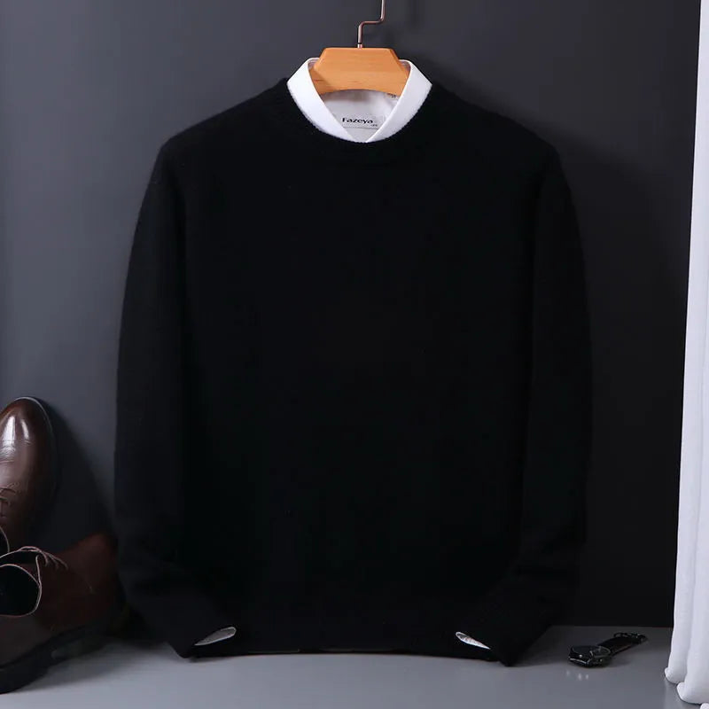 Men's Cashmere Sweater – Warm & Soft Knitted
