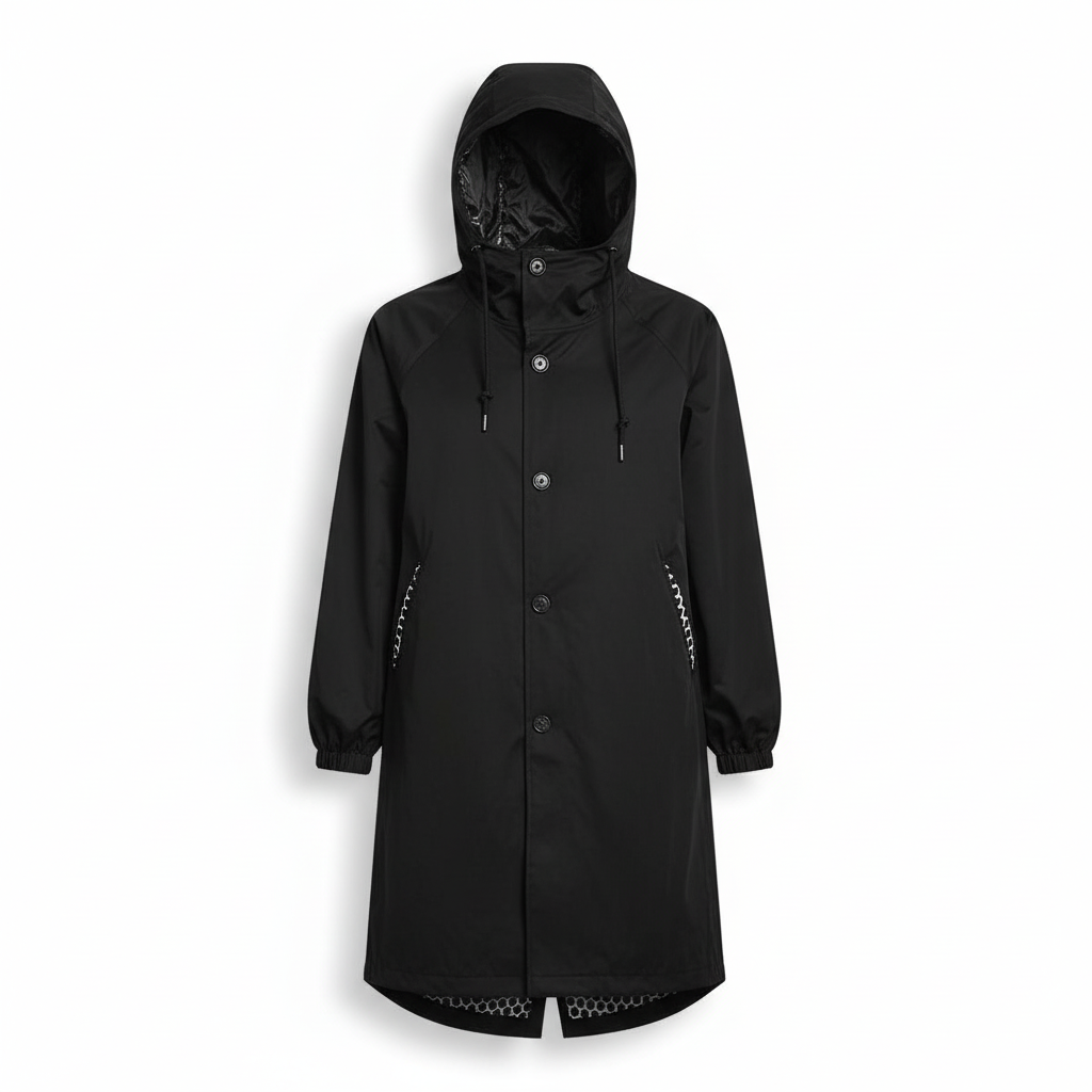 Damen Faltbare Regenjacke – Wasserabweisend, Mit Kapuze & Kompakt
