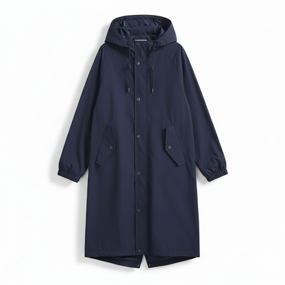 Damen Faltbare Regenjacke – Wasserabweisend, Mit Kapuze & Kompakt