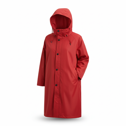 Damen Faltbare Regenjacke – Wasserabweisend, Mit Kapuze & Kompakt