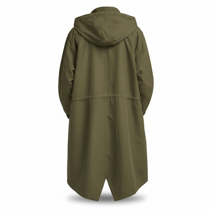 Damen Faltbare Regenjacke – Wasserabweisend, Mit Kapuze & Kompakt