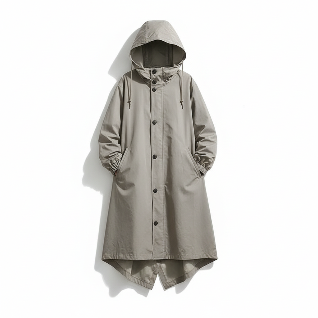 Damen Faltbare Regenjacke – Wasserabweisend, Mit Kapuze & Kompakt