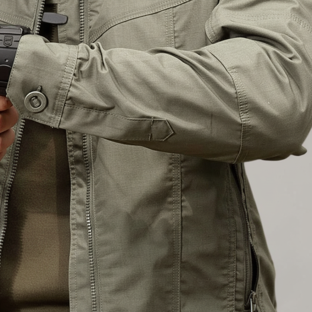 Unisex transitional jacket – Breathable, with zipper & lightweight