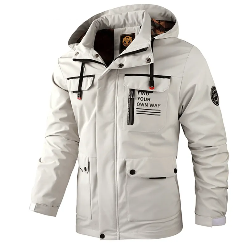 Ultralight windbreaker – Waterproof, hooded & compact